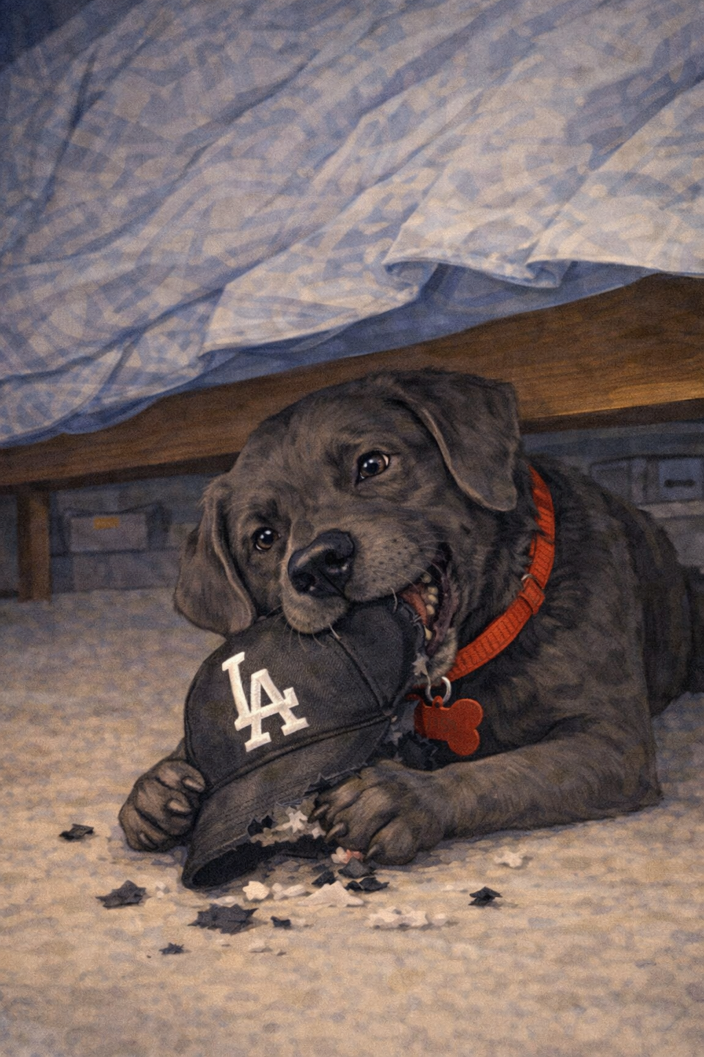 Harper hat illustration